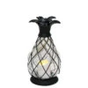 Metal And Glass Pineapple Candle Lantern 10 Inch - Timer -Home Decoration Onsale 10 inch pineapple main