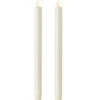 Remote Control 12 Inch Ivory Moving Flame Taper Candle Set - 2 1 Remote Control 12 Inch Ivory Moving Flame Taper Candle Set - 2 -Home Decoration Onsale 12 inch ivory taper candle set 2