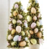Easter Egg Topiaries - Set Of 2 - 17.5 Inch Tall And 15.5 Inch Tall - NEW 2023 -Home Decoration Onsale 12025