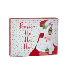 Prosec-Ho-Ho-Ho High Shine Wall Block - 8 Inch