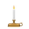 Dual Color Window Candle Amber / Warm White - Brass -Home Decoration Onsale 1325.b