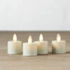 Remote Control Moving Flame Tea Lights Set Of 4 -Home Decoration Onsale 18225 new image raz