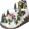 Animated Musical Ski Resort With Moving Skiers 14.5 Inch -Home Decoration Onsale 2485990 ski village