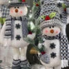 25 Inch Plush Holiday Snowmen With Light Up Tree - Set Of 2 2 25 Inch Plush Holiday Snowmen With Light Up Tree - Set Of 2 -Home Decoration Onsale 2499620 snowmen dolls main