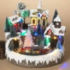 Battery Operated Lighted Musical Village With Moving Train -Home Decoration Onsale 2599620 close image