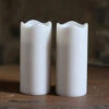 3 Inch Battery Operated White Wax Votives Set Of 2 With Timer 1 3 Inch Battery Operated White Wax Votives Set Of 2 With Timer -Home Decoration Onsale 3 inch white timer votives