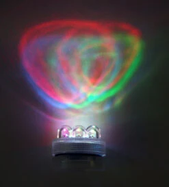 Super Bright 3 LED Color Changing Waterproof Tea Light - Set Of 10 -Home Decoration Onsale 3 led cc tealight main imag