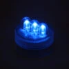 Super Bright 3 LED Blue Waterproof Tea Light - Set Of 10 -Home Decoration Onsale 3 led super bright blue