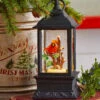9.5 Inch Lighted Cardinal Glitter Water Lantern Battery Operated - Timer -Home Decoration Onsale 3700784 raz water lantern cardinal