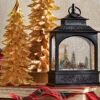 11 Inch Town Scene Lighted Water Lantern - Timer 1 11 Inch Town Scene Lighted Water Lantern - Timer -Home Decoration Onsale 3800772 lighted village scene water lantern