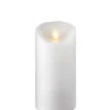 3 Inch Diameter White Moving Flame 6 Inch Candle - Remote Ready 1 3 Inch Diameter White Moving Flame 6 Inch Candle - Remote Ready -Home Decoration Onsale 3x6 white moving flame