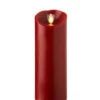 Luminara Red 3 X 8 Pillar - Remote Ready