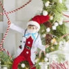 Doctor Elf Healthcare Hero In Santa Suit Posable 16 Inch -Home Decoration Onsale 4015560 red main