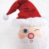 Santa Ornament - 12 Inch Round Ornament New For 2020