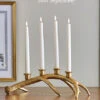 Gold Antler Candelabra - 16.5 Inch -Home Decoration Onsale 4110233