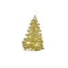 Uyuni 4 X 7 Inch Gold Christmas Tree Candle - Remote Ready -Home Decoration Onsale 4134530