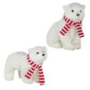 Polar Bear With Scarf Ornaments Set Of 2 - 5.25 Inch -Home Decoration Onsale 4150100