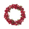 6.5 Inch Red Beaded Mini Wreath - Candle Ring NEW 2022 2 6.5 Inch Red Beaded Mini Wreath - Candle Ring NEW 2022 -Home Decoration Onsale 4210102