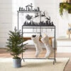 Stocking Holder Stand - Up On The Rooftop 50.5 Inch - NEW From RAZ 2023 -Home Decoration Onsale 4217063 hanging stand