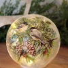 Chickadee Lighted Crackle Ball Battery Operated 6 Inch With Timer - NEW 2023 -Home Decoration Onsale 4224535 chick big