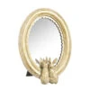 Gold Rabbits Mirror 8 Inch NEW 2023 From RAZ -Home Decoration Onsale 4311113