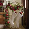 Gold Scrollwork Stocking Holder Stand - 42.5 Inch - NEW From RAZ 2023 -Home Decoration Onsale 4317036 stocking holder