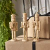 Nutcracker Wooden Ornaments 5.5 Inch - Set Of 3 NEW 2023