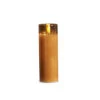 Gold Glass Flameless Candle 2 Inch X 6 Inch Ivory Votive - Remote Ready -Home Decoration Onsale 4324023