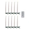 6 Inch Clip On Lighted Candles Set Of 10 - Remote Included 2 6 Inch Clip On Lighted Candles Set Of 10 - Remote Included -Home Decoration Onsale 4324035