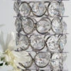 Crystal Beaded Napkin Ring - Set Of 6 2 Crystal Beaded Napkin Ring - Set Of 6 -Home Decoration Onsale 6 CRYSTAL NAPKIN RINGS NEW IMAGE