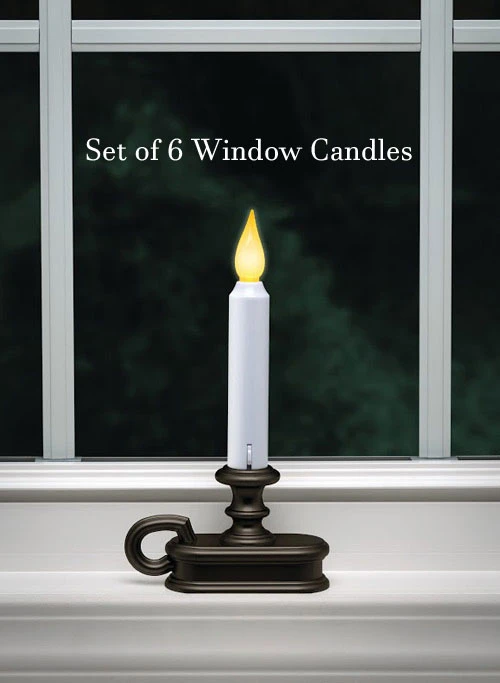 Discount 6 Pack Battery Operated Antique Bronze Window Sil Candle - Flicker And Steady On 3 Discount 6 Pack Battery Operated Antique Bronze Window Sil Candle - Flicker And Steady On
