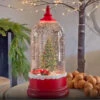 Animated Lighted Water Lantern Christmas Tree With Moving Train Figurine -Home Decoration Onsale 80782 animated