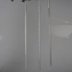 Snowfall Tube Set 4 Tubes 24 Inches Long 132 Total Cool White LED
