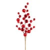 31 Inch Red Ball Ornament Spray - NEW 2023