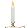 Dual Color Window Candle Amber / Warm White - Pewter -Home Decoration Onsale FPC1325P
