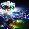 Christmas Cluster Lights With 300 Multi Color LED 10 Foot - Green Wire - Remote Control RAZ Imports -Home Decoration Onsale G3737024 raz multi color cluster lights
