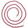 9 Foot Red Wood Beaded Garland - New From RAZ -Home Decoration Onsale G4014110