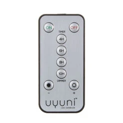 Uyuni 2.25 Inch X 9.75 Inch White Pillar Candle - Remote Ready -Home Decoration Onsale S4034520