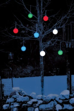 Illuminating Blue LED Pulsing 5"" Globe - Battery Powered Light Sensor 8 Illuminating Blue LED Pulsing 5"" Globe - Battery Powered Light Sensor -Home Decoration Onsale WP500 WP510 WP560 WP580 night snow 1