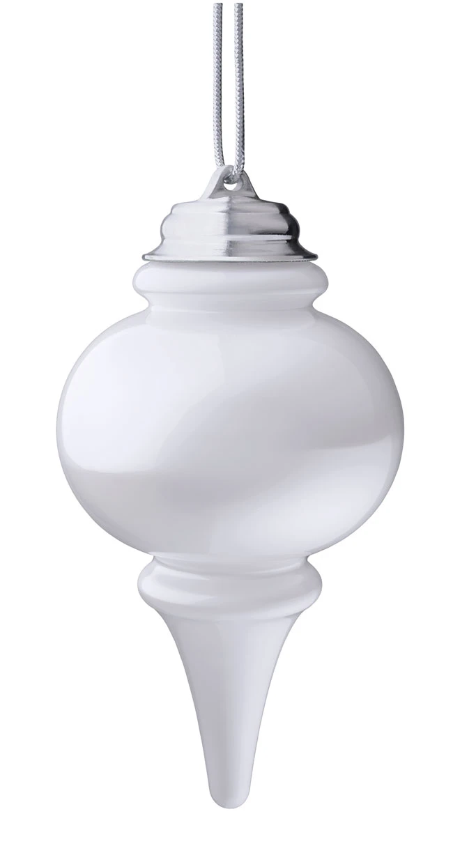 Illuminating White Outdoor LED Pulsing 10" Finial - Battery Powered Light Sensor 3 Illuminating White Outdoor LED Pulsing 10" Finial - Battery Powered Light Sensor