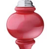 Illuminating Red Outdoor LED Pulsing 10" Finial - Battery Powered Light Sensor -Home Decoration Onsale WP680