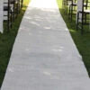 Burlap Wedding Aisle Runner 36 Inch X 100 Feet Rustic - White