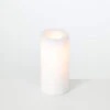 Outdoor All Weather WHITE Wax Candle 3 X 6 Inch With 5 Hour DUSK ON Timer 2 Outdoor All Weather WHITE Wax Candle 3 X 6 Inch With 5 Hour DUSK ON Timer -Home Decoration Onsale aww36111wh