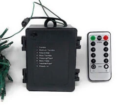 Battery Operated Cluster Lights 15 Foot Garland - 120 Warm White LED's On Green Wire With Remote RAZ 10 Battery Operated Cluster Lights 15 Foot Garland - 120 Warm White LED's On Green Wire With Remote RAZ -Home Decoration Onsale battery pack for cluster lights