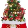 Santa's Little Helpers Santa Belt Bag With Lit Tree Battery Operated 32 Inch -Home Decoration Onsale belt20bag