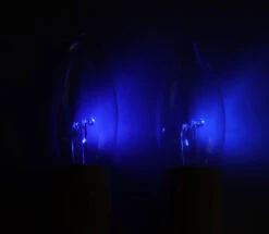 Set Of 2 Blue Dual-Glow Replacement Bulbs For Cordless Window Candles 7 Set Of 2 Blue Dual-Glow Replacement Bulbs For Cordless Window Candles -Home Decoration Onsale blue bulbs alt image