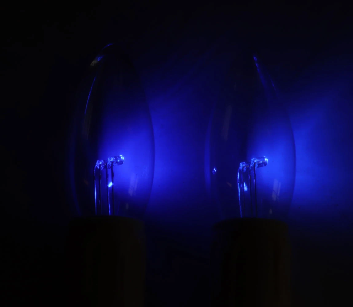 Set Of 2 Blue Dual-Glow Replacement Bulbs For Cordless Window Candles 5 Set Of 2 Blue Dual-Glow Replacement Bulbs For Cordless Window Candles - Image 3