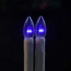 Set Of 2 Blue Dual-Glow Replacement Bulbs For Cordless Window Candles -Home Decoration Onsale blue bulbs new image