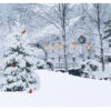 LED Wintry Cabin Scene 16 X 12 Lighted Print -Home Decoration Onsale cabin wintery