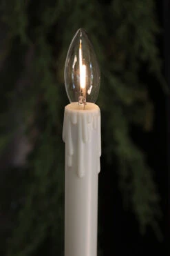 Remote Control 13.75 Inch Gold Candlestick With Battery Operated Candle - Remote Included -Home Decoration Onsale candlestick bulb 1